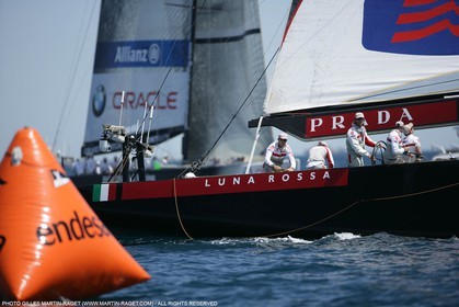14 05 2007-Valencia (Spain)- 32nd America's Cup - Louis Vuitton Cup - Semi-final - Day 1 - BMW ORACLE racing