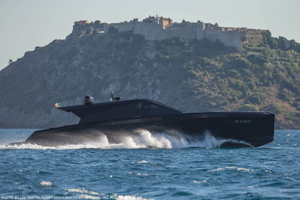 20 07 2016, Cala Galera (ITA), WallyYachts, Wally Power 75 Checkmate