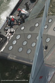 09 08 2013 - San Francisco (USA,CA) - 34th America's Cup - Louis Vuitton Cup - Semi-finals - Luna Rossa vs Artemis Racing - Race 3