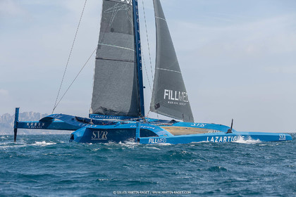18 05 2022, Marseille (FRA), APremière navigation du trimaran Ultim SVR LAZARTIGUE à Marseille