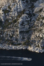 Décembre 2009 - Marseille (FRA) - Les Calanques - Morgiou vue depuis le Belvédère de Sugiton