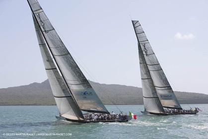 03 02 2009 - Auckland (NZL) -  Louis Vuitton Pacific Series -  Racing Day 4 - Round Robin 1