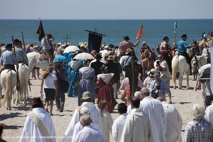 France, Provence, Traditions, Les Saintes Maries de la mer - Pélerinage gitan