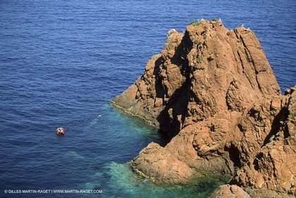 France - Côte d'Azur - Esterel cliffs