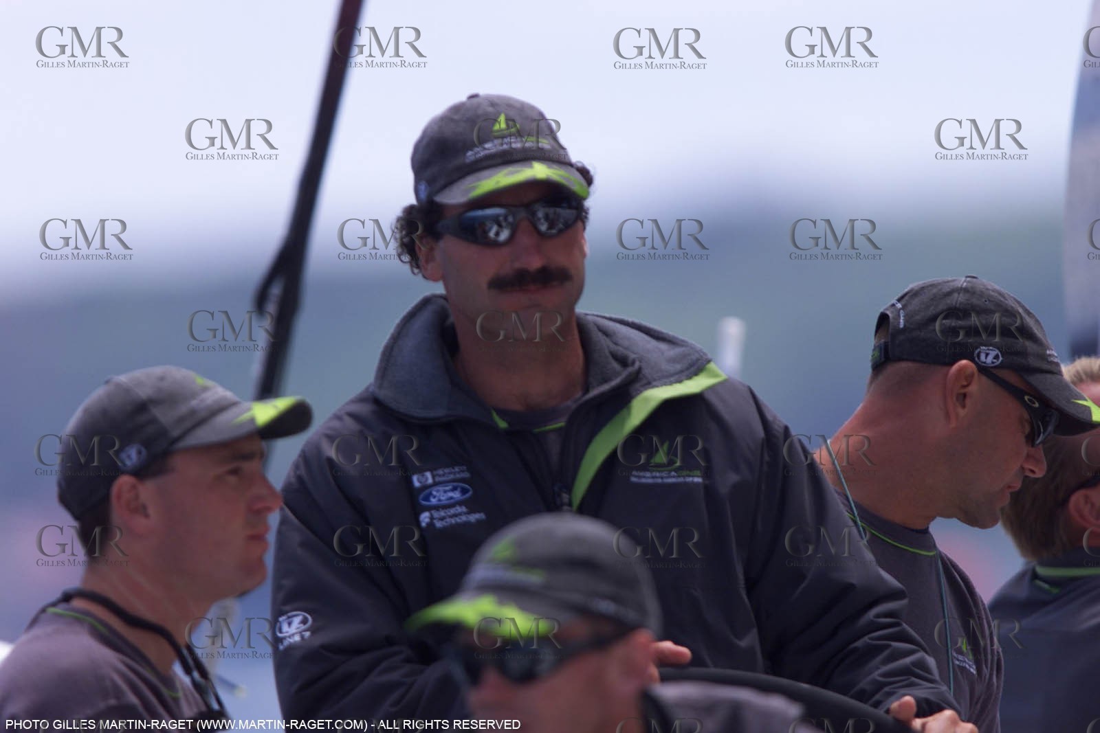 America's Cup - Auckland 2000  - Louis Vuitton Cup - Round Robin 2 - America One - Paul Cayard