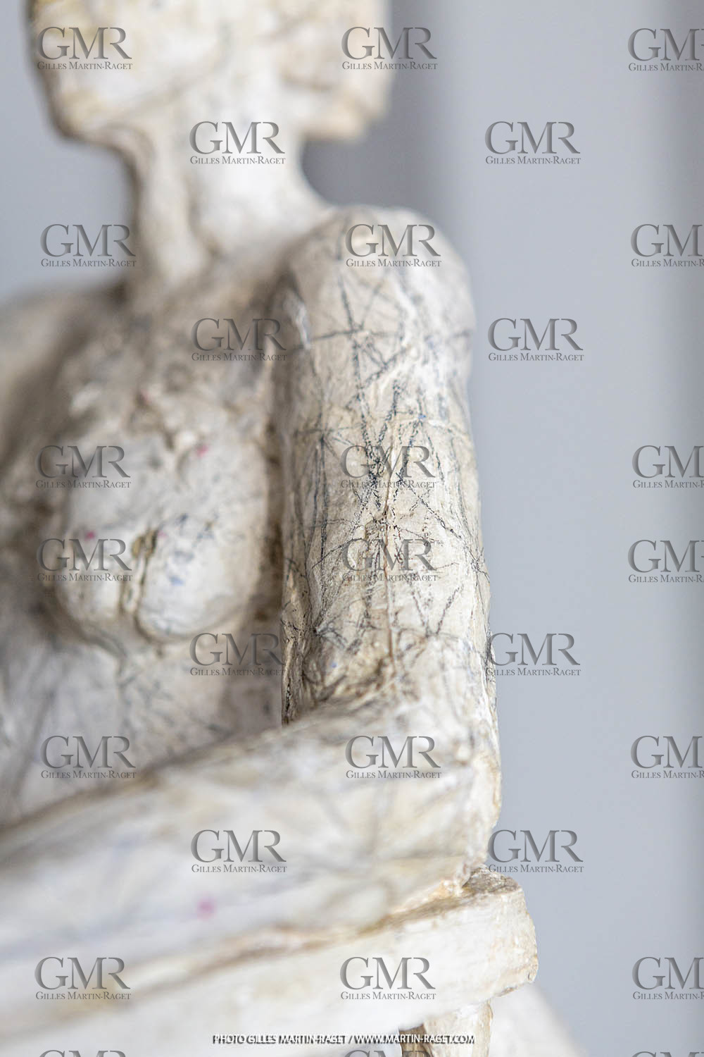 06 01 2020, Arles, (FRA), oeuvre de Germaine Richier, Cornelia I 1944,, Plâtre original avec triangulation, 46 x 26 x 34 cm, Collection famille Germaine Richier