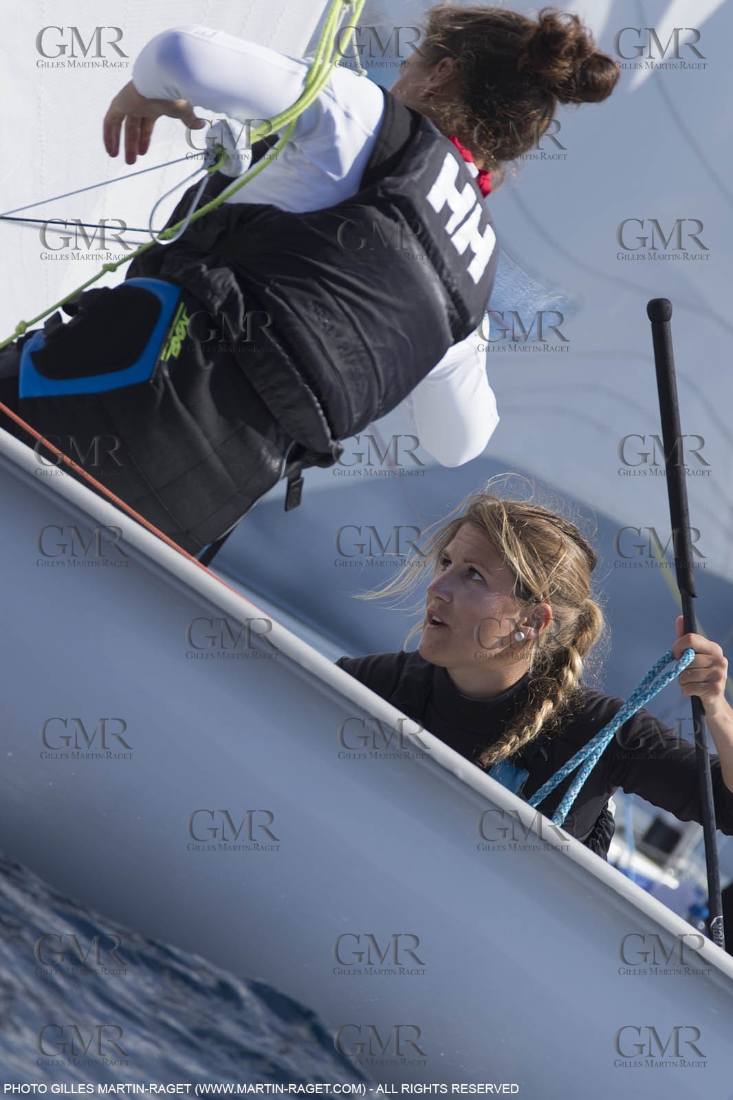 10 04 2015, Marseille (FRA), Yachting Club de la Pointe Rouge - Coupe Internationale de Printemps des 470, Day 3
