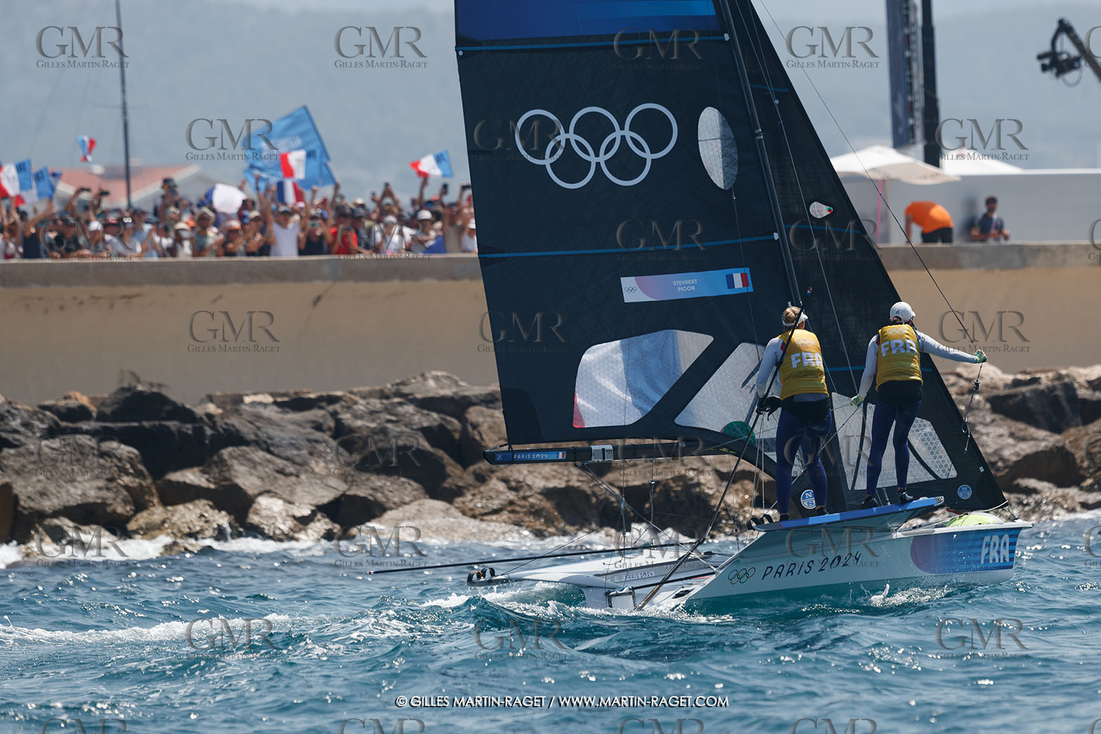 02 08 2024, Marseille (FRA), Paris 2024 Olympic Games, Sailing, Race Day 5,