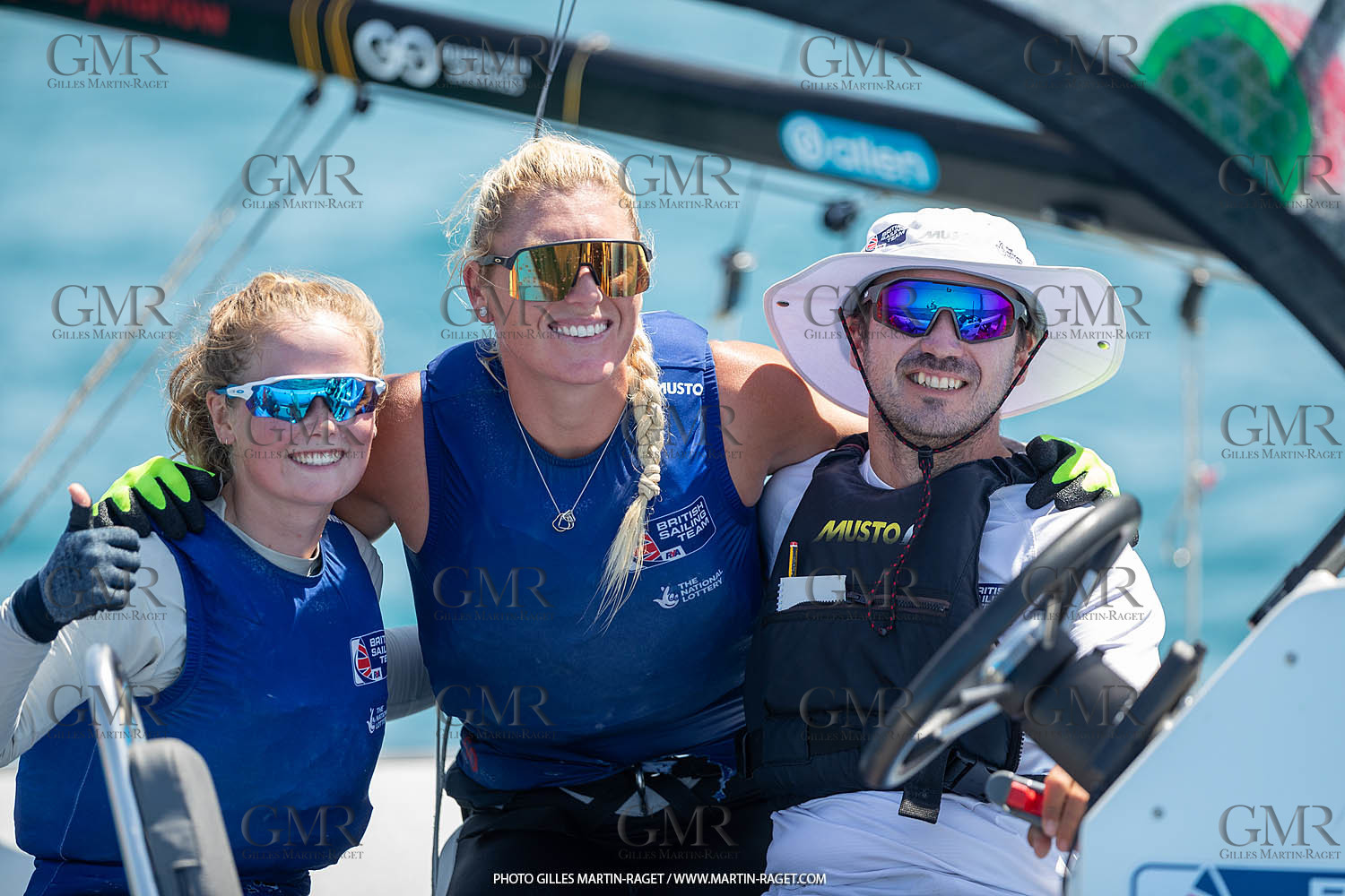 16 07 2023, Marseille, (FRA), Paris 2024 Olympic Games 2024 Sailing Test Event, Day 8, Medal race 49er FX