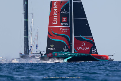 19 10 2024, Barcelona (ESP), Louis Vuitton 37th America's Cup, Final Match, Race Day 6