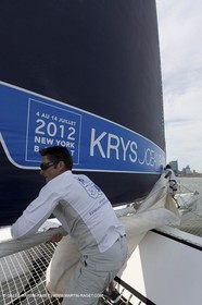 05 07 2012 - New York (USA) - Ocean Krys Race - Speed runs in fornt of NY city