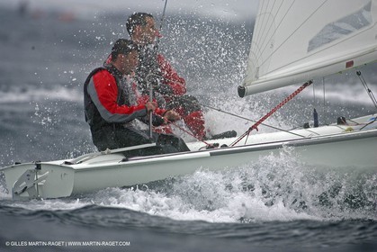 Semaine Olympique Française de Voile 2005 - Jour 1 - 470
