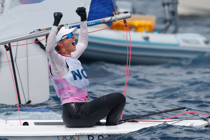 07 08 2024, Marseille (FRA), Paris 2024 Olympic Games, Sailing, Race Day 10, ILCA Medals races