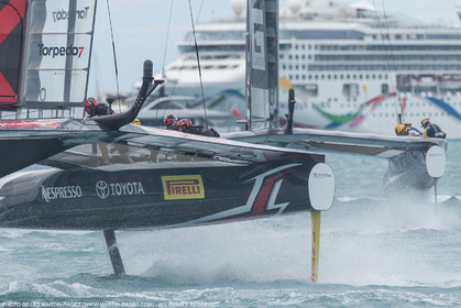 11 06 2017 - Bermuda (BDA) - 35th America's Cup Bermuda 2017 - Louis Vuitton America's Cup Challenger Playoffs final, Day 2