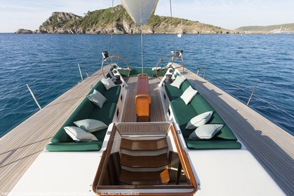 25 06 2015, Saint Tropez (FRA,83) , Sailing, Super yachts, Wally, Genie of The Lamp