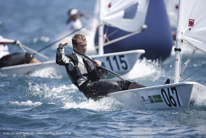 10-05-07 - ISAF SAILING WORLD CHAMPIONSHIPS - CASCAIS 2007 - DAY 7 - Laser - FRANCE - Pruvot Félix