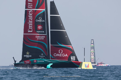 24 08 2024, Barcelona (ESP), Louis Vuitton 37th America's Cup, Louis Vuitton Prelilinary Regatta, Race Day 3