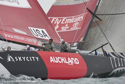 09 02 2009 - Auckland (NZL) - Louis Vuitton Pacific Series - Racing Day 9 - Round Robin 2