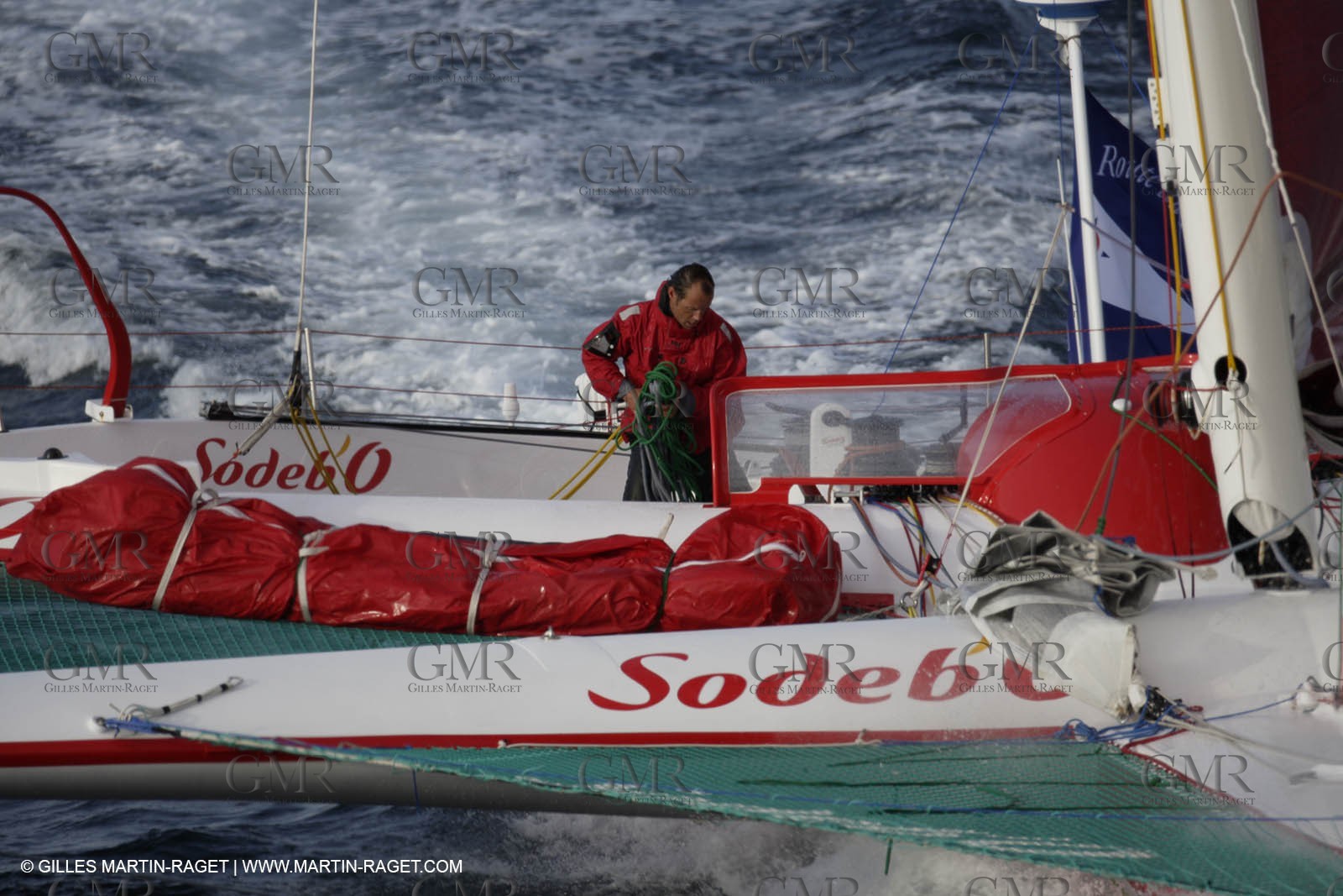 11 10 2008  -Lorient (FRA)  -  Multis Orma - Sodebo (Thomas Coville) - Route du Rhum 2006 training