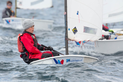 15 04 2016, Marseille (FRA,13), SNIM Dériveurs, Coupe Internationale de Printemps Optimist, Final Day