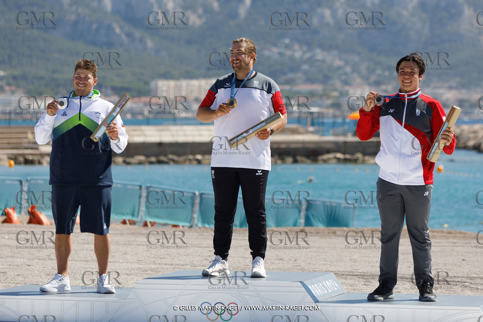 09 08 2024, Marseille (FRA), Paris 2024 Olympic Games, Sailing, Race Day 12