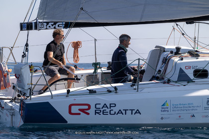 19 04 2026, Saint-Tropez (FRA, 83), Société Nautique de Saint-Tropez, Paprec 600 2026, CAP DARIUS, Daniel Bings   Laurent Inguimbert