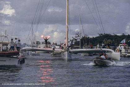 Yacht Racing, Multihull, ORMA 60, Laurent Bourgnon, Primagaz