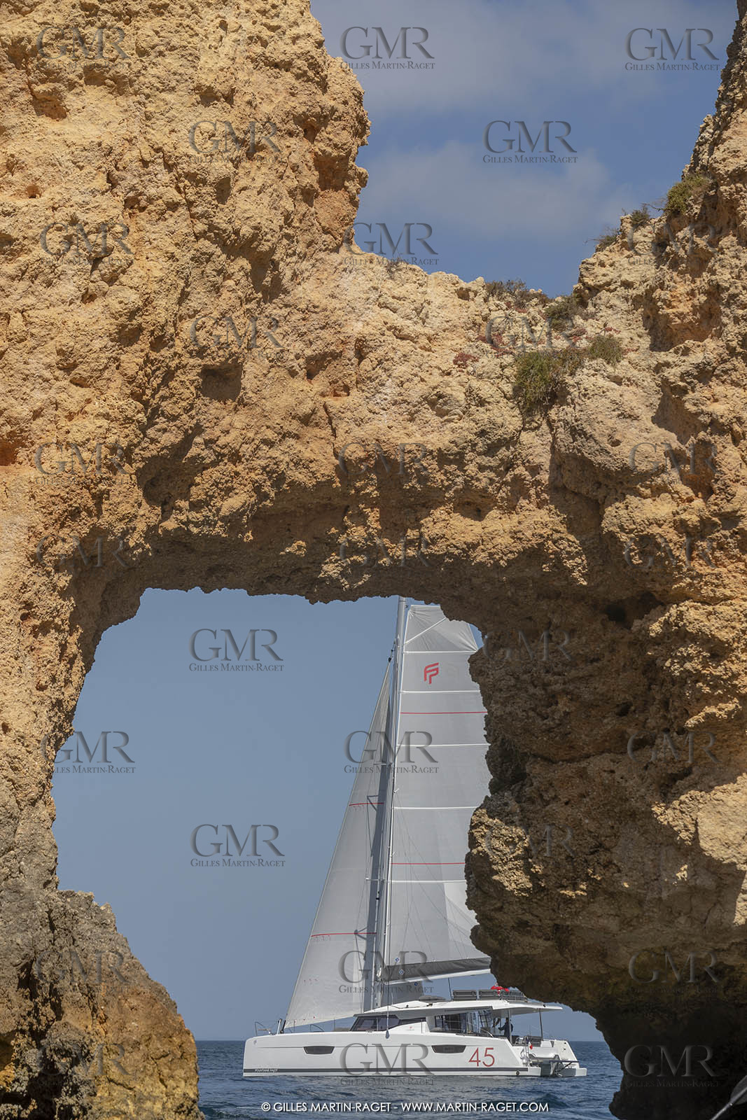 08 07 2019, Lagos (Portugal), Chantier Fountaine-Pajot, Fountaine-Pajot 45