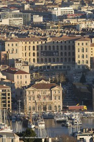 06 12 2012 - Marseille (FRA,13) Hôtel de ville et  Hôtel Dieu en réfection