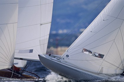 Sailing, Classic yachts, Nioulargue 1992,  Saint-Tropez (FRA,83)