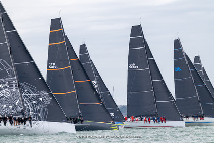 23 07 2025, Cowes (UK, IOW), Admiral's Cup 2025, Inshore racing Day 2, Django Wallyrocket 51, Yacht Club Costa Smeralda (ITA)