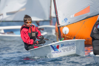 14 04 2016, Marseille (FRA,13), SNIM Dériveurs, Coupe Internationale de Printemps Optimist, Day 4