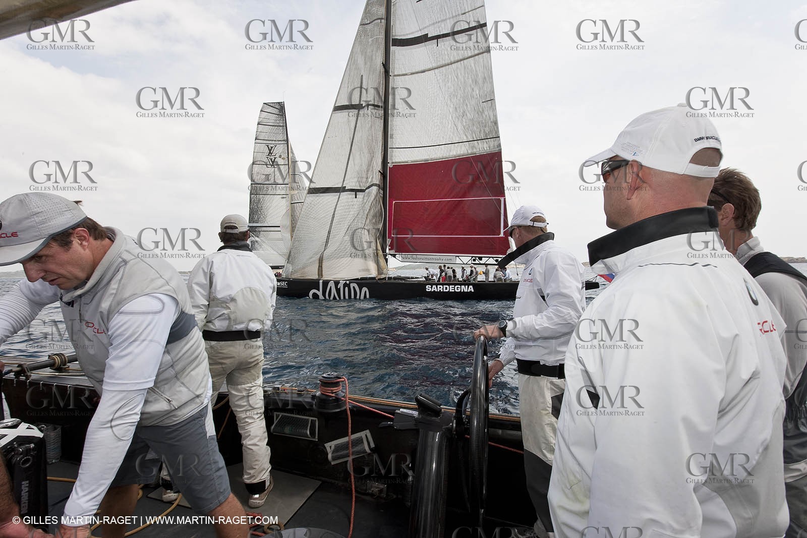 19 05 2010 - La Maddalena (ITA, Sardinia) Louis Vuitton Trophy - BMW ORACLE Racing - Training