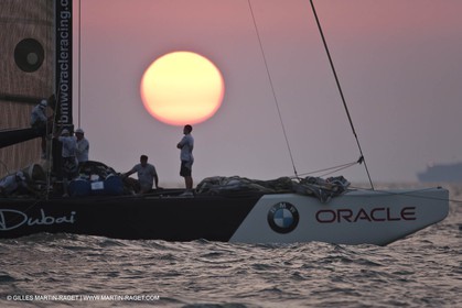 14 11 2010 - Dubai (UAE) - Dubai Louis Vuitton Trophy -  BMW ORACLE Racing - Race Day 1