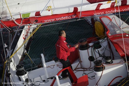 11 10 2006 -Lorient (FRA) -  Multis Orma - Entraînements Sodebo (Thomas Coville) Route du Rhum 2006