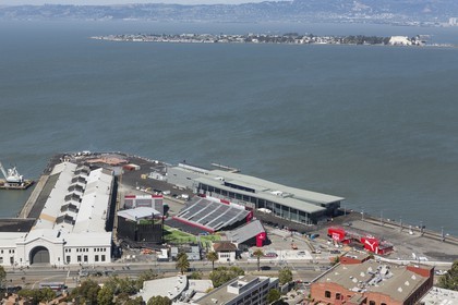 28 05 2013 - San Francisco (USA,CA) - 34th America's Cup - America's Cup Park, Pavillon and Cruise ship Terminal close to completion