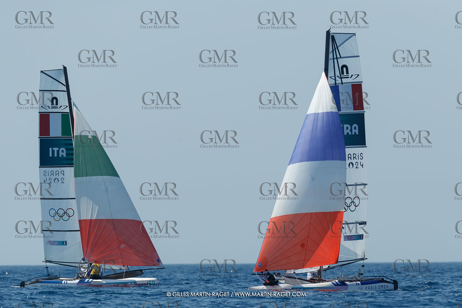 05 08 2024, Marseille (FRA), Paris 2024 Olympic Games, Sailing, Race Day 8