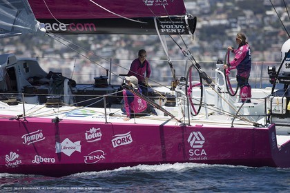 07 11 2014, Capetown (ZAF), Volvo Ocean Race 2014-15, Arrivals Team SCA