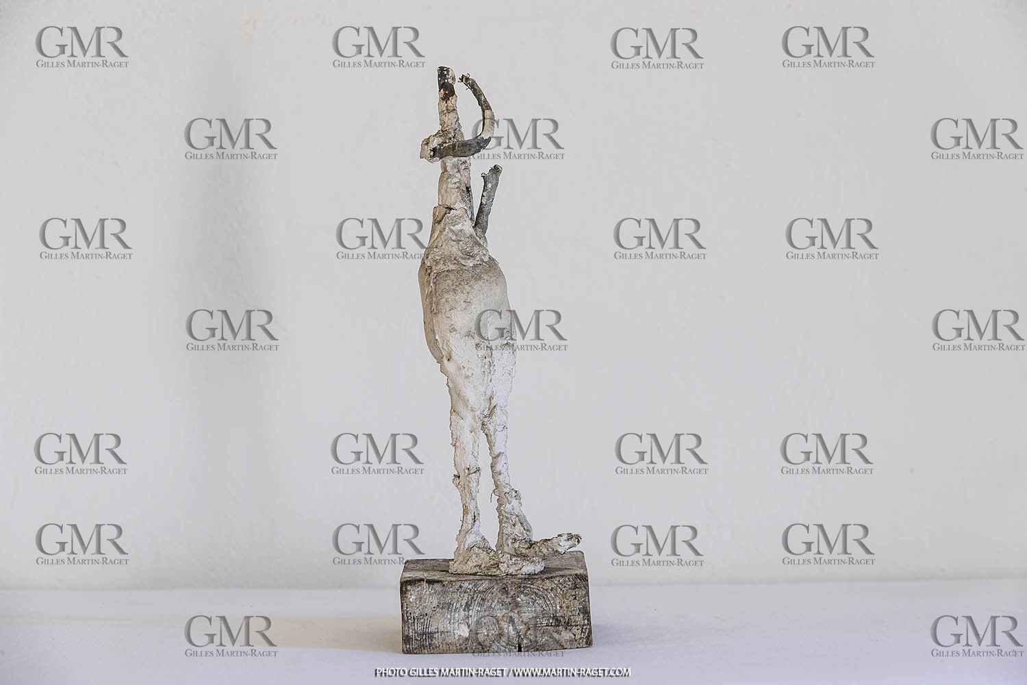 12 07 2020, St Rémy de Provence (FRA, 13) Oeuvre Germaine Richier, Nu VIII