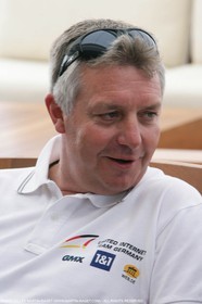 17 05 2007-Valencia (Spain)- 32nd America's Cup - Louis Vuitton Cup - Semi-final - Day 4 - San Francisco event presentation to Syndicate representative onboard Rising Sun