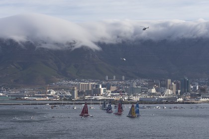 19 11 2014, Cape Town (ZAF), Volvo Ocean Race 2014-15, Team Alvimedica, Start Leg 2