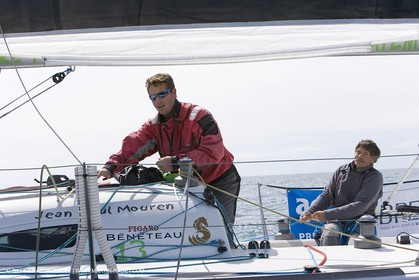 27 03 08- La Grande Motte- (FRA,34) Transat AG2R 2008- Jean-Paul Mouren- Laurent Pellecuer