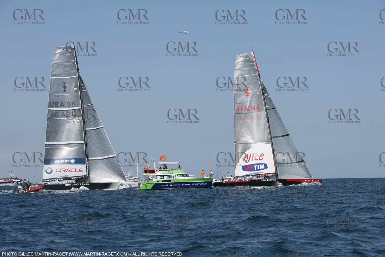 15 05 2007-Valencia (Spain)- 32nd America's Cup - Louis Vuitton Cup - Semi-final - Day 2 - BMW ORACLE racing
