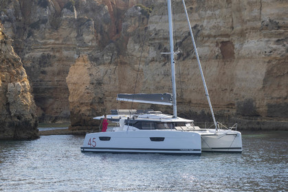 08 07 2019, Lagos (Portugal), Chantier Fountaine-Pajot, Fountaine-Pajot 45