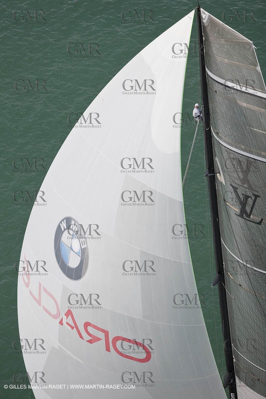 29 01 2009 - Auckland (NZL) -  Louis Vuitton Pacific Series - BMW ORACLE Racing - Training