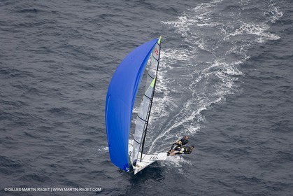 26 04 2007 - Semaine Olympique Française 2007 - Hyères - Jour 5 - Team France - 49er - Dyen-Rocherieux