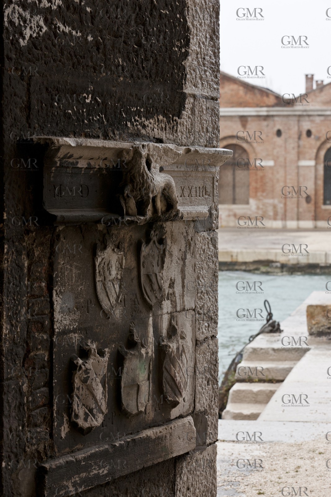 20 02 2012 - Venezia (ITA) - 34th America'sCup - Venezia 2012 America's Cup World Series - The Arsenale where the AC45 moorings, public village, media center and Club 45 will be located