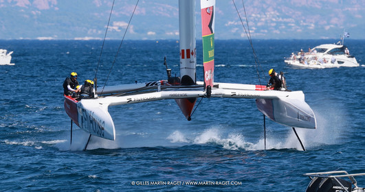 10 09 2025, Saint-Tropez,(FRA), Rockwool SailGP France Saint-Tropez, Race Day 1