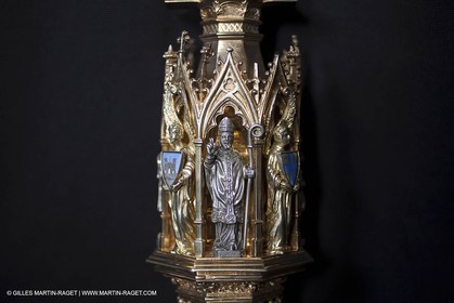 04 02 2013 - Marseille(FRA,13), Notre Dame de la Garde,liturgical silverware