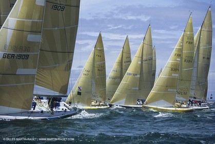Sailing, Yacht Racing, Admiral's Cup, Cowes Week, Cowes (UK, IOW)